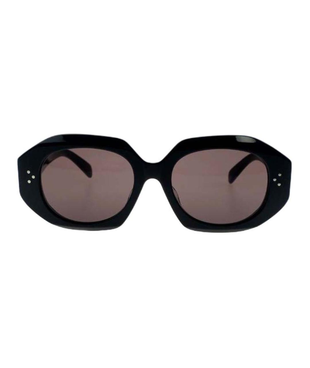 CELINE Черные пластиковые солнцезащитные очки, фото 2