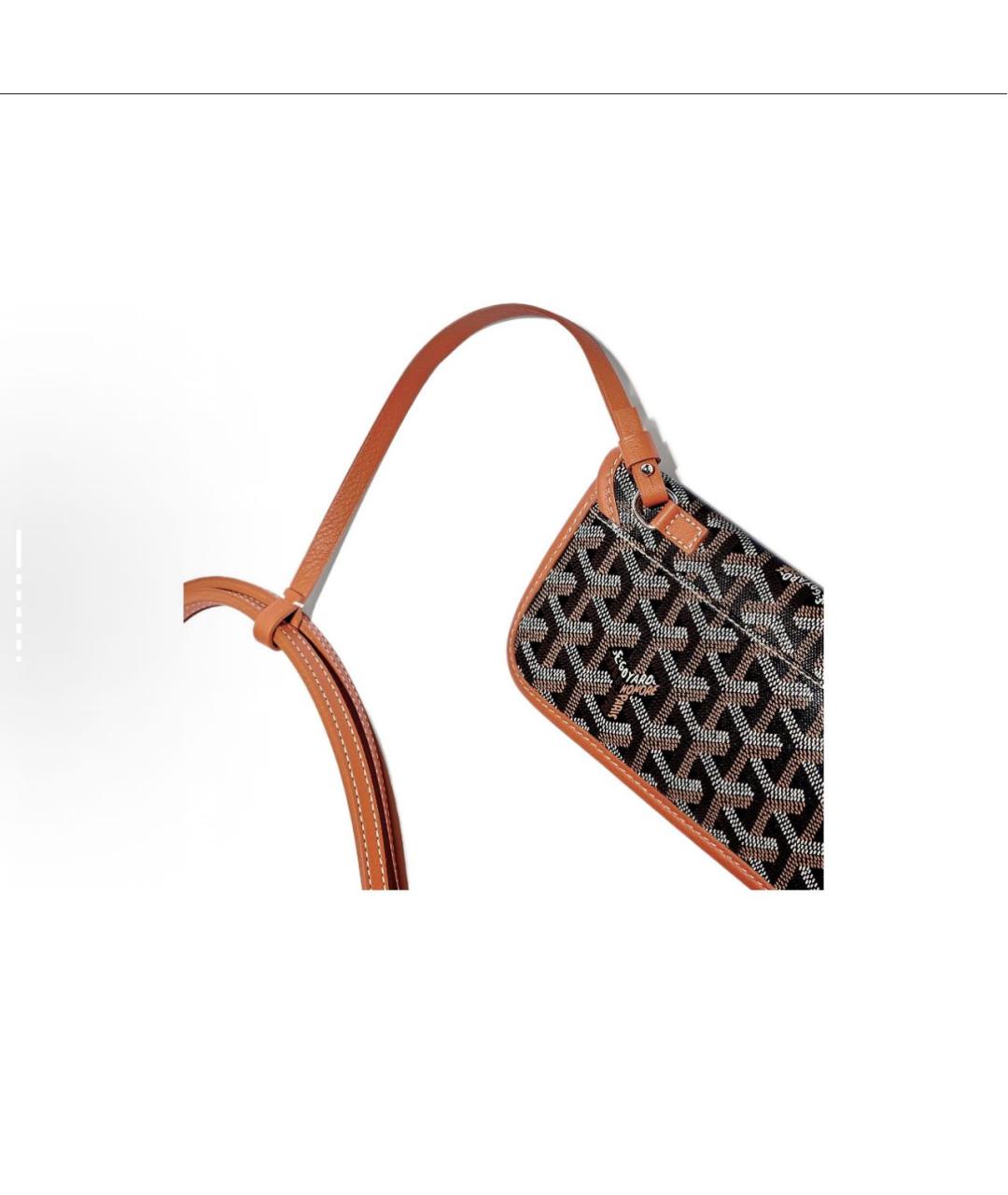 GOYARD Коричневая сумка тоут, фото 5