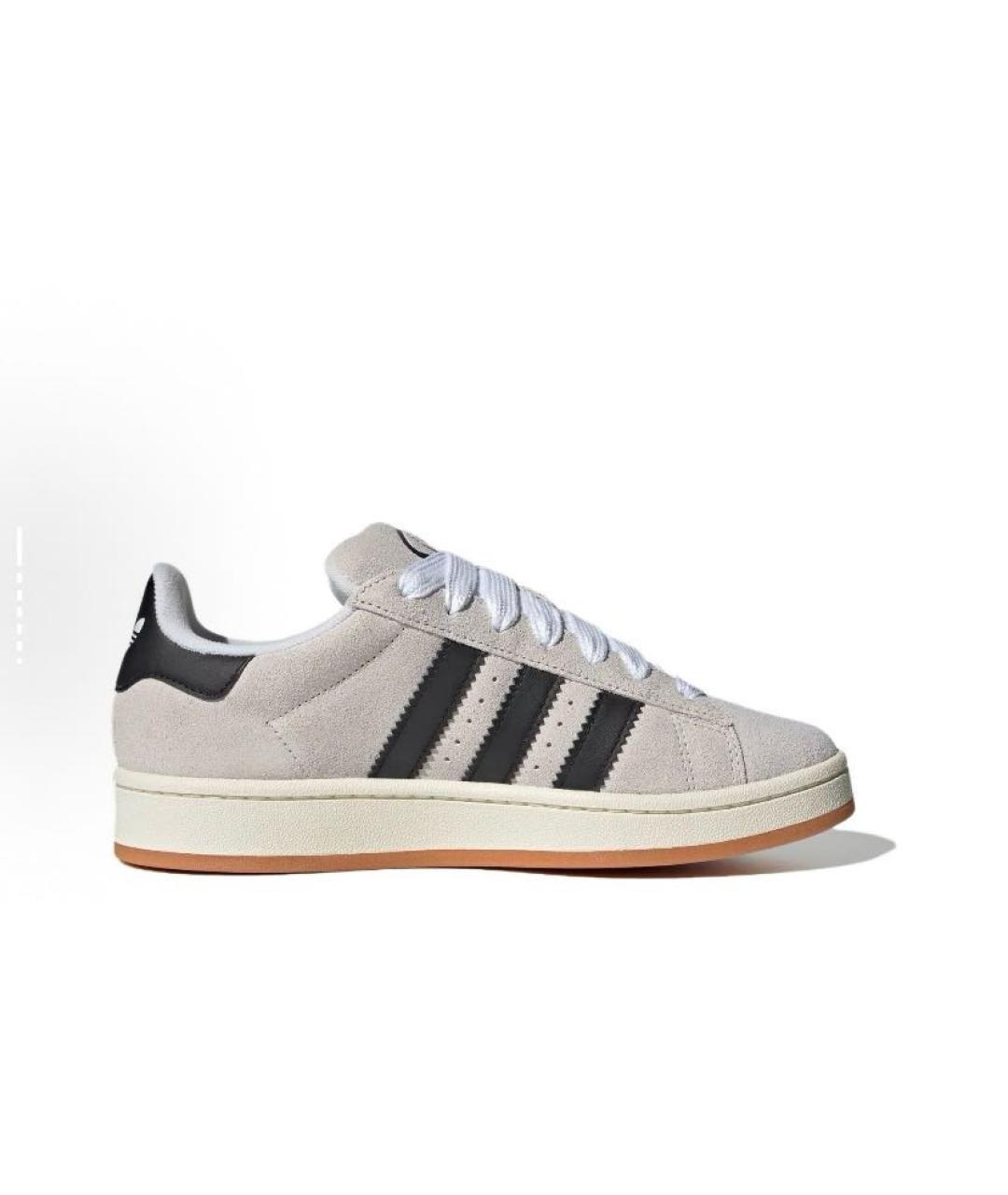 ADIDAS Бежевые замшевые низкие кроссовки / кеды, фото 7