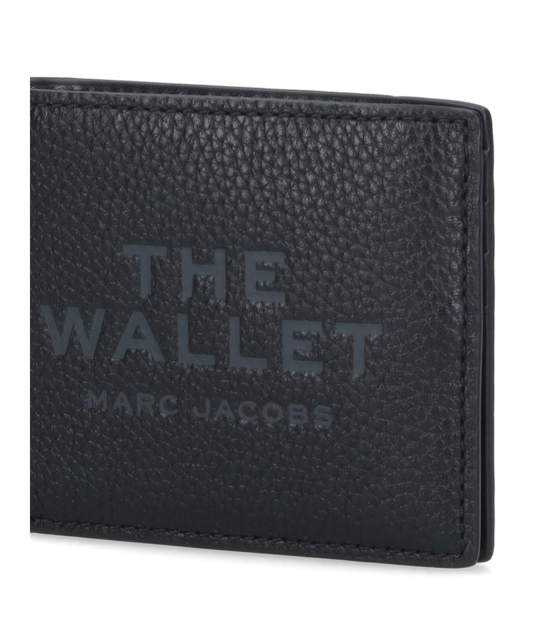 MARC JACOBS Черный кожаный кошелек, фото 5