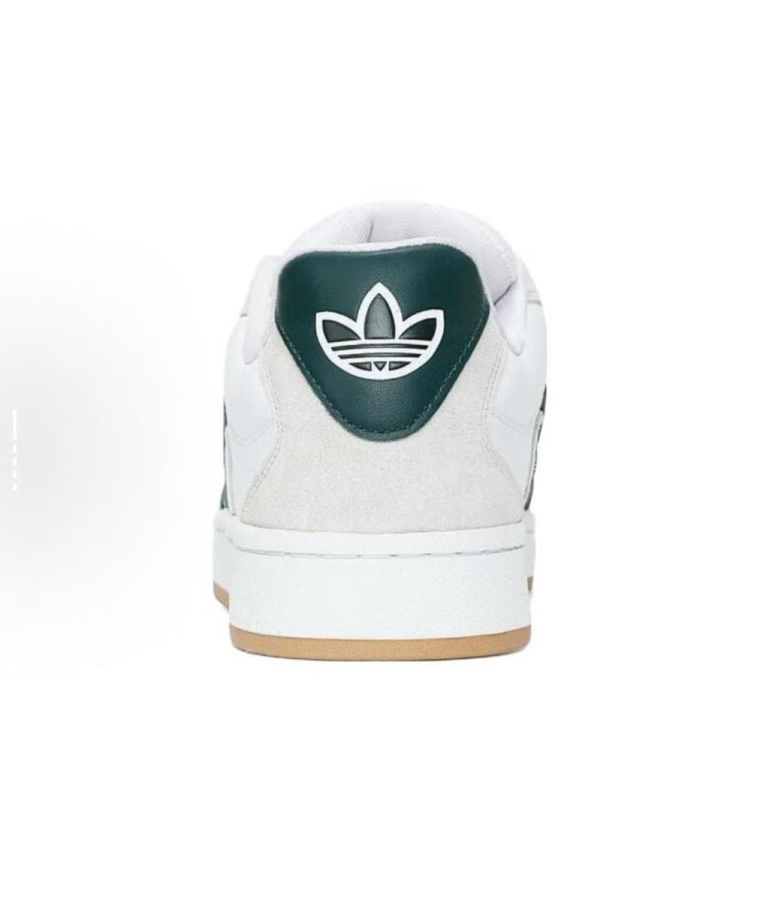 ADIDAS Белые кожаные низкие кроссовки / кеды, фото 4