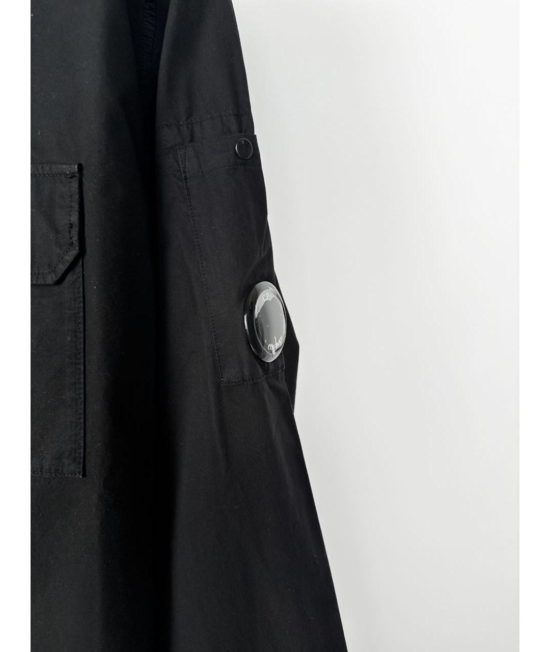 CP COMPANY Черная хлопковая куртка, фото 4