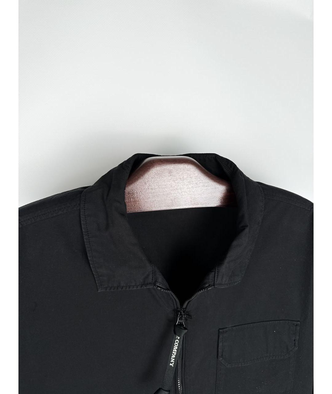 CP COMPANY Черная хлопковая куртка, фото 2