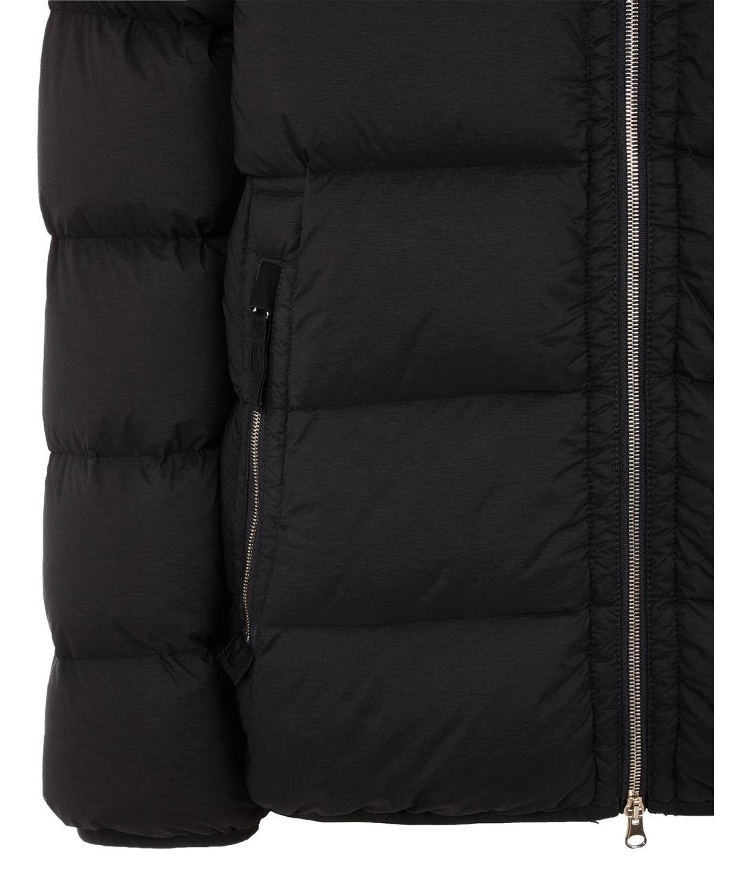 STONE ISLAND Черная куртка, фото 3