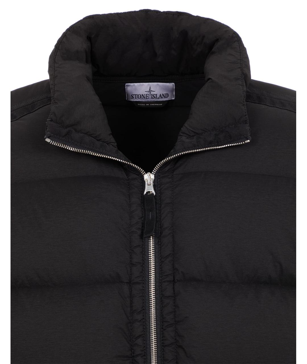 STONE ISLAND Черная куртка, фото 2