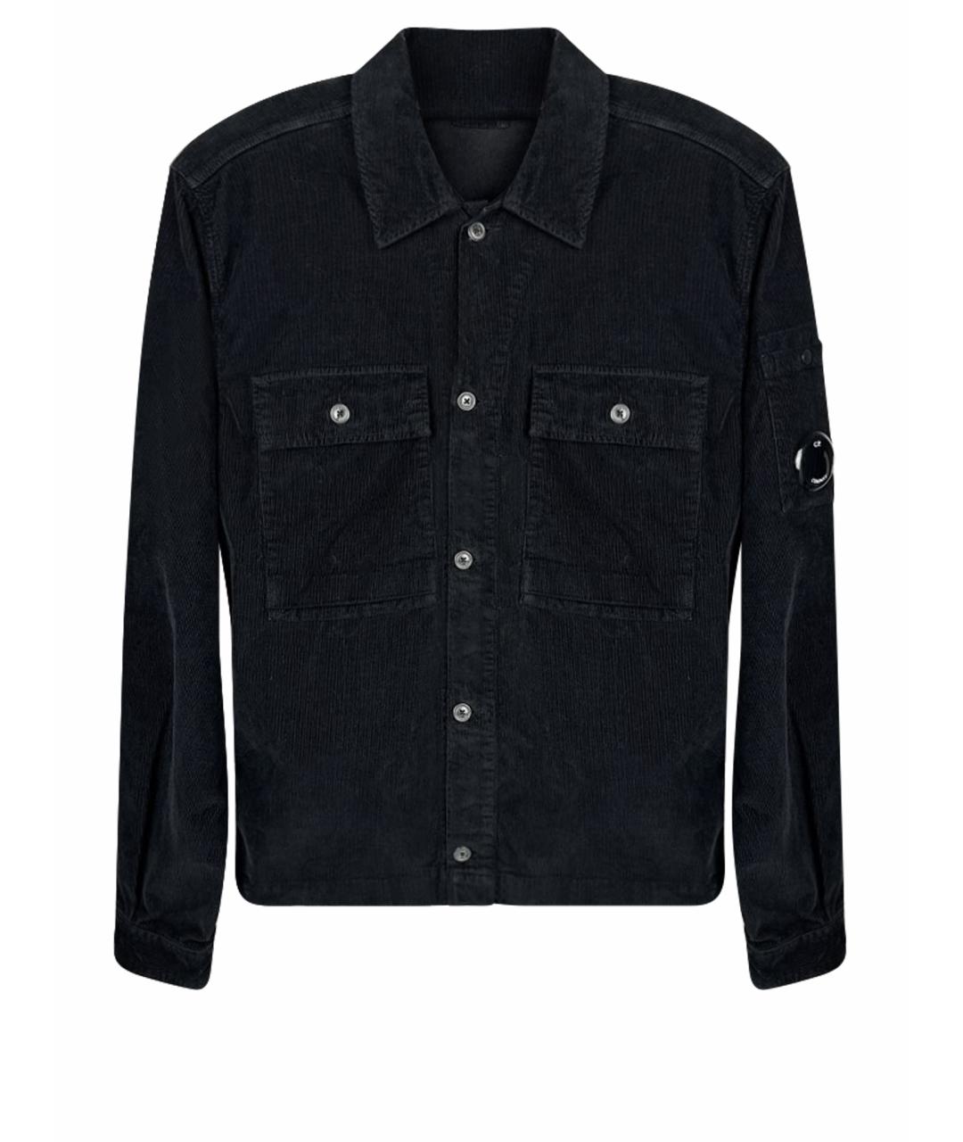 STONE ISLAND Черная хлопковая кэжуал рубашка, фото 1