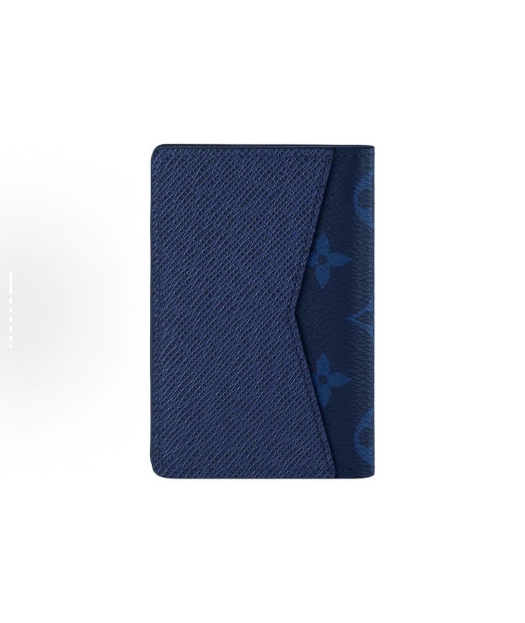 LOUIS VUITTON Синий кошелек, фото 3