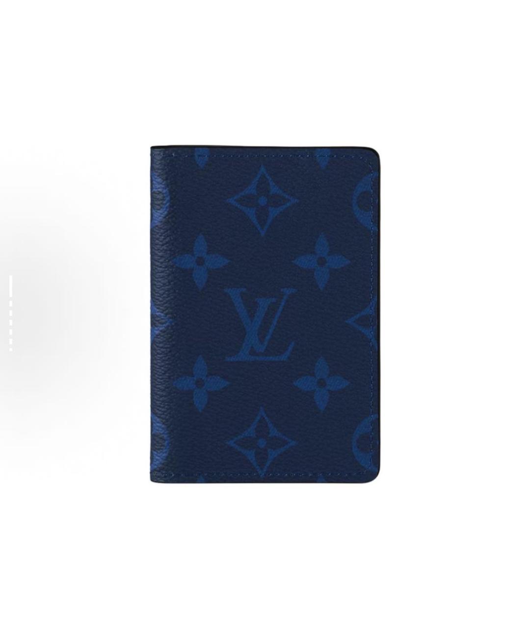 LOUIS VUITTON Синий кошелек, фото 5