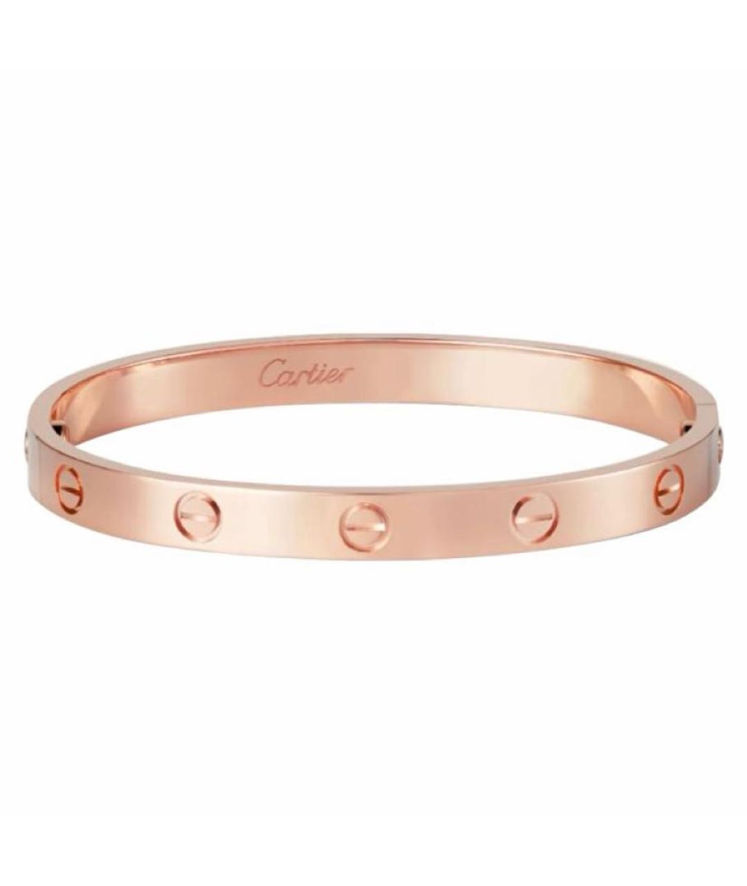 CARTIER Золотой браслет из розового золота, фото 2