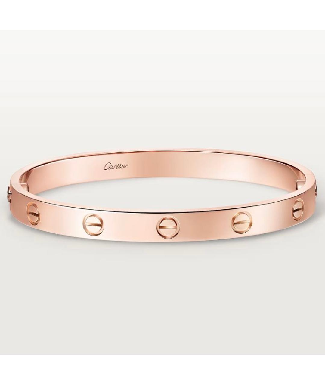CARTIER Золотой браслет из розового золота, фото 8