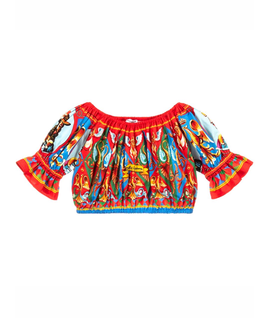 DOLCE&GABBANA Мульти майка, фото 1