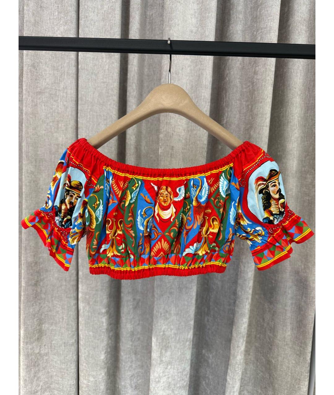 DOLCE&GABBANA Мульти майка, фото 2