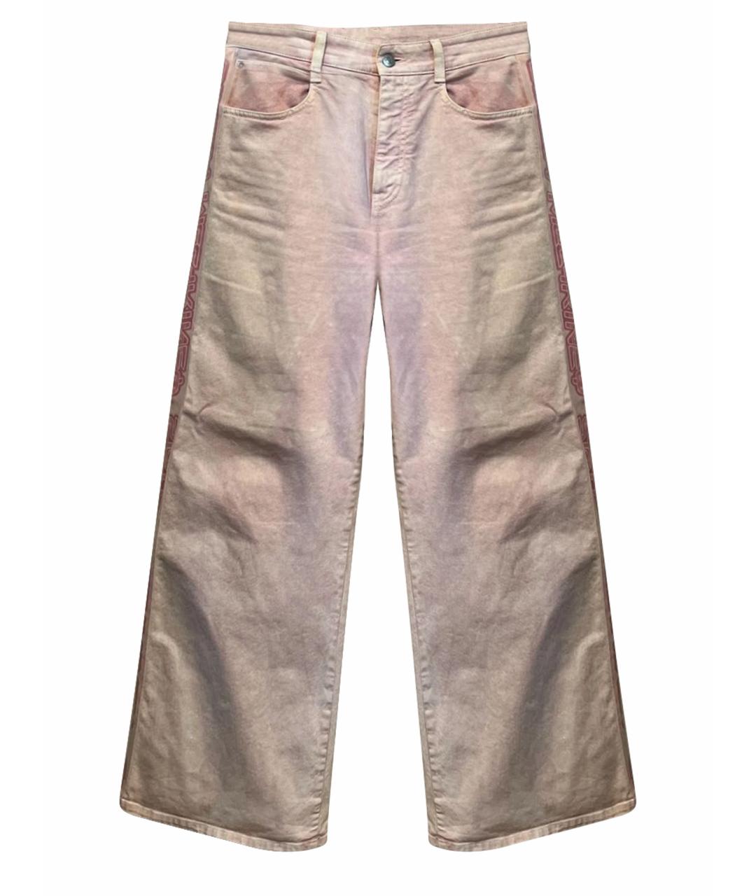 STELLA MCCARTNEY Розовые джинсы клеш, фото 1