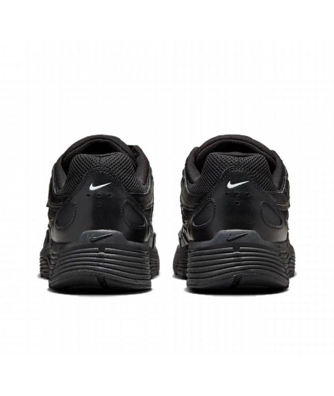 NIKE Черные текстильные низкие кроссовки / кеды, фото 4