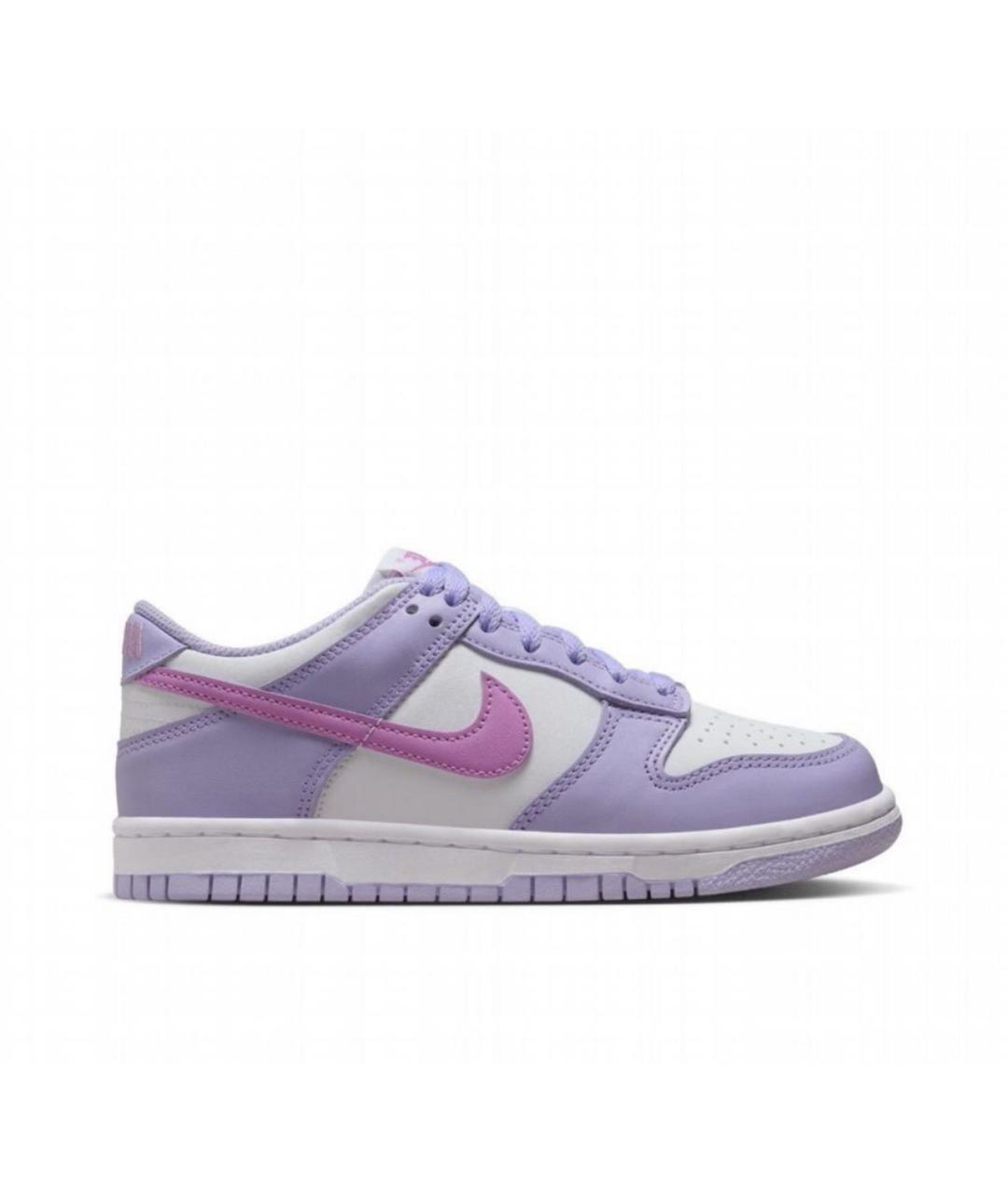 NIKE Фиолетовые кожаные кроссовки, фото 1