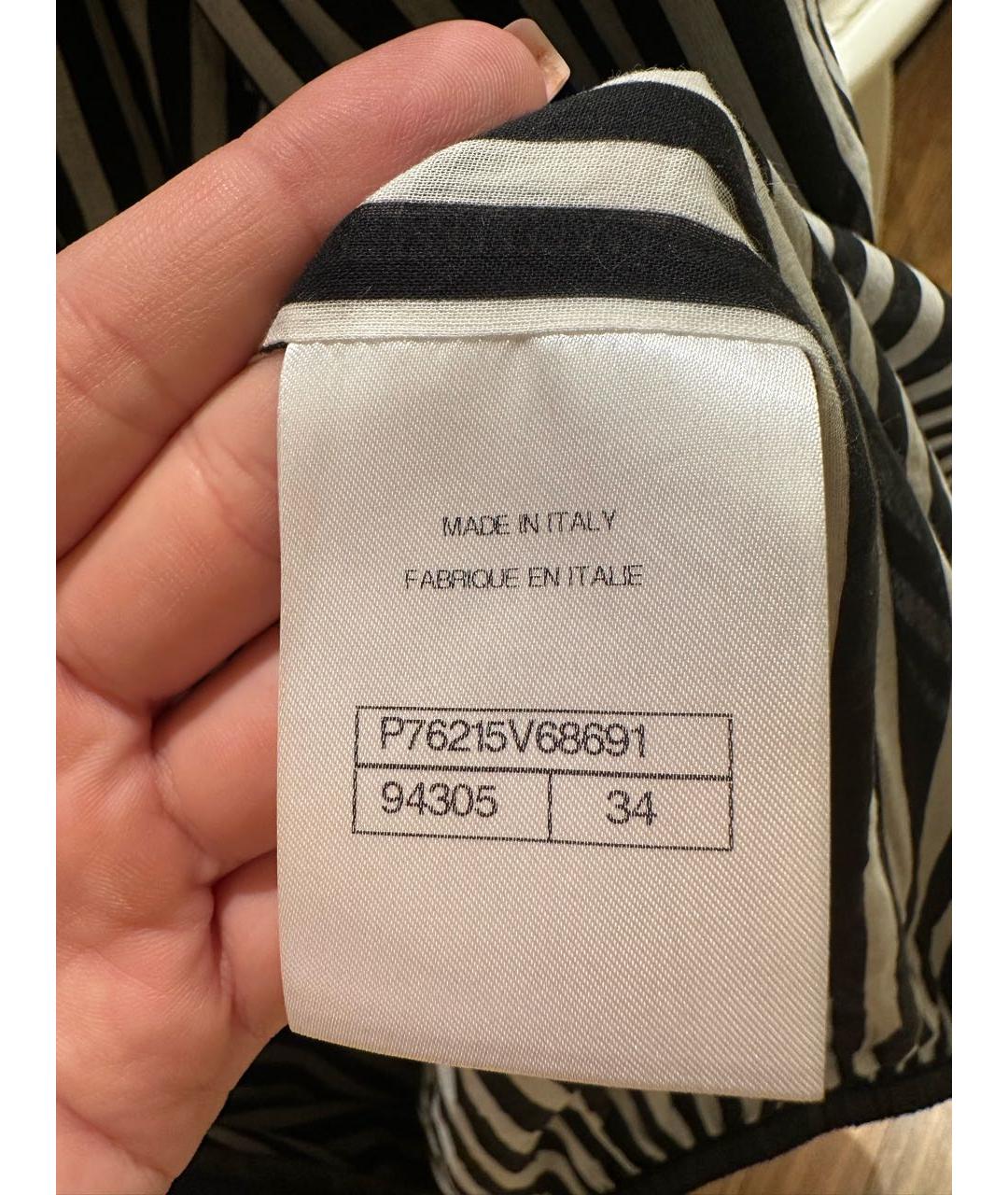 CHANEL Черная полиэстеровая куртка, фото 8
