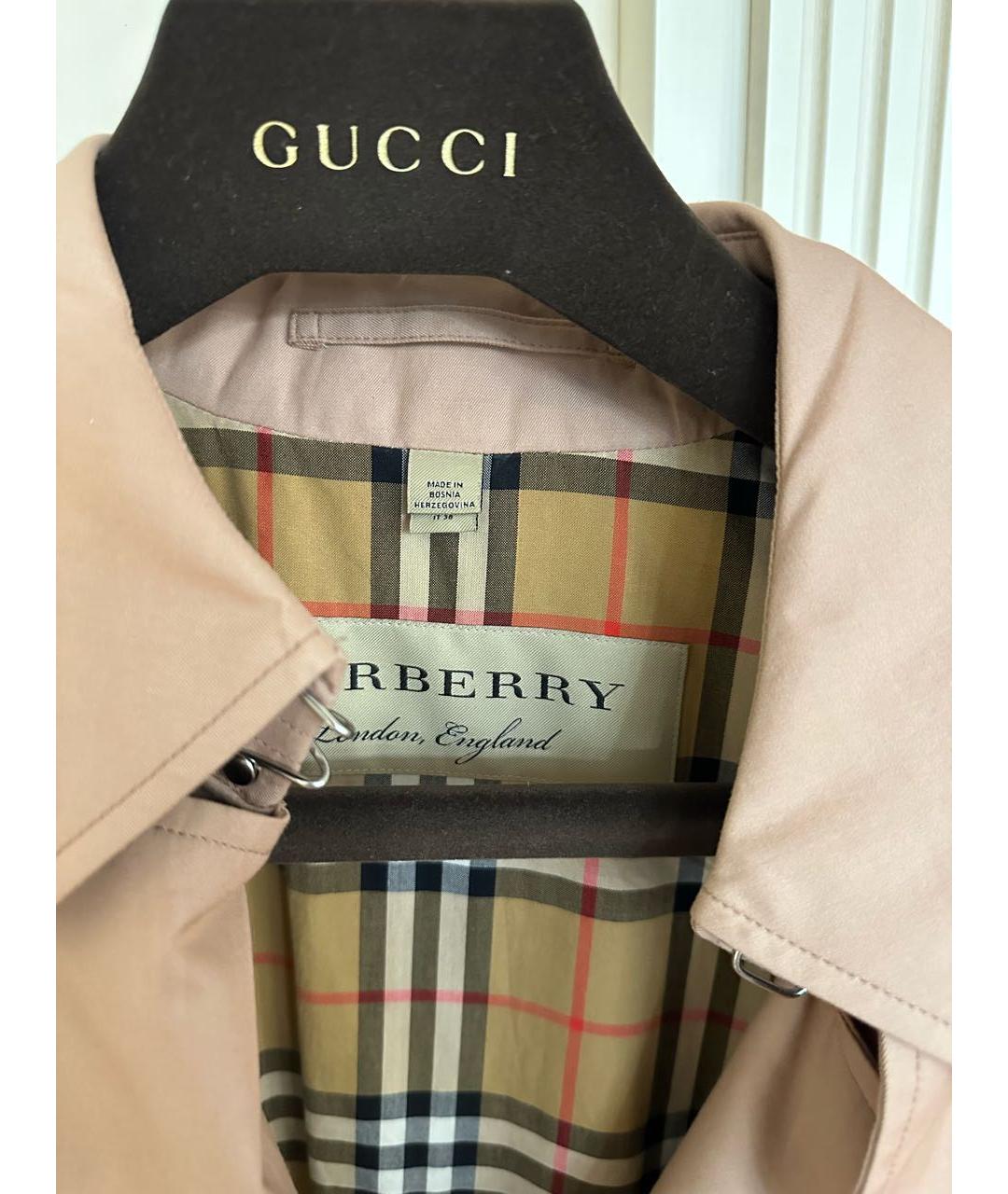 BURBERRY Хлопковый тренч/плащ, фото 2