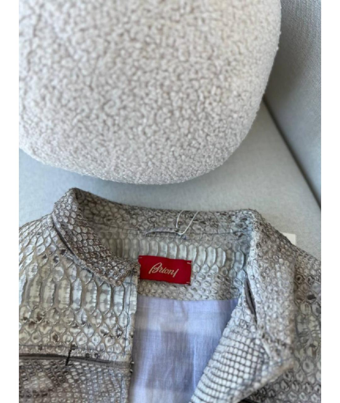 BRIONI Серая куртка, фото 5