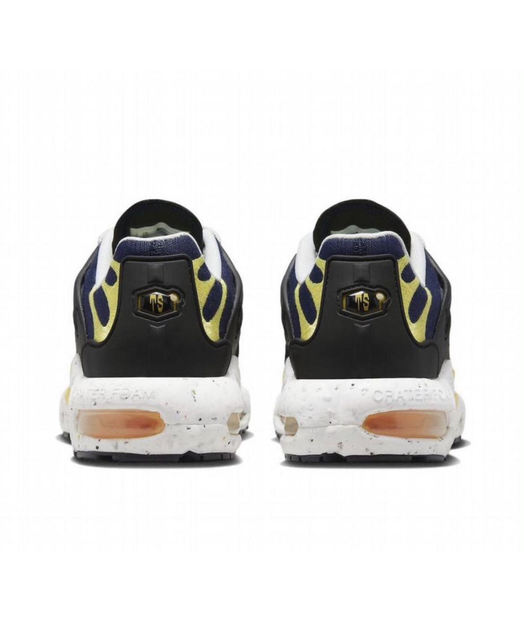 NIKE Темно-синие текстильные низкие кроссовки / кеды, фото 4