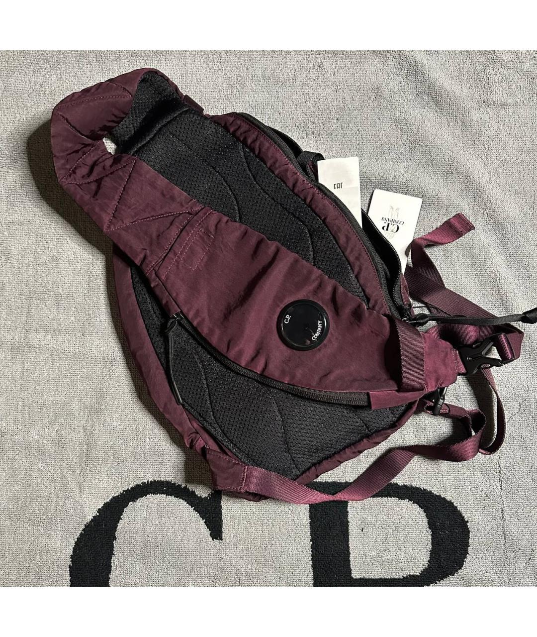 CP COMPANY Бордовый рюкзак, фото 2