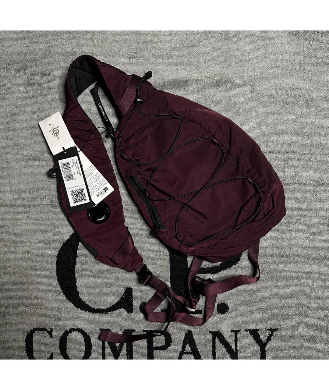 CP COMPANY Бордовый рюкзак, фото 6