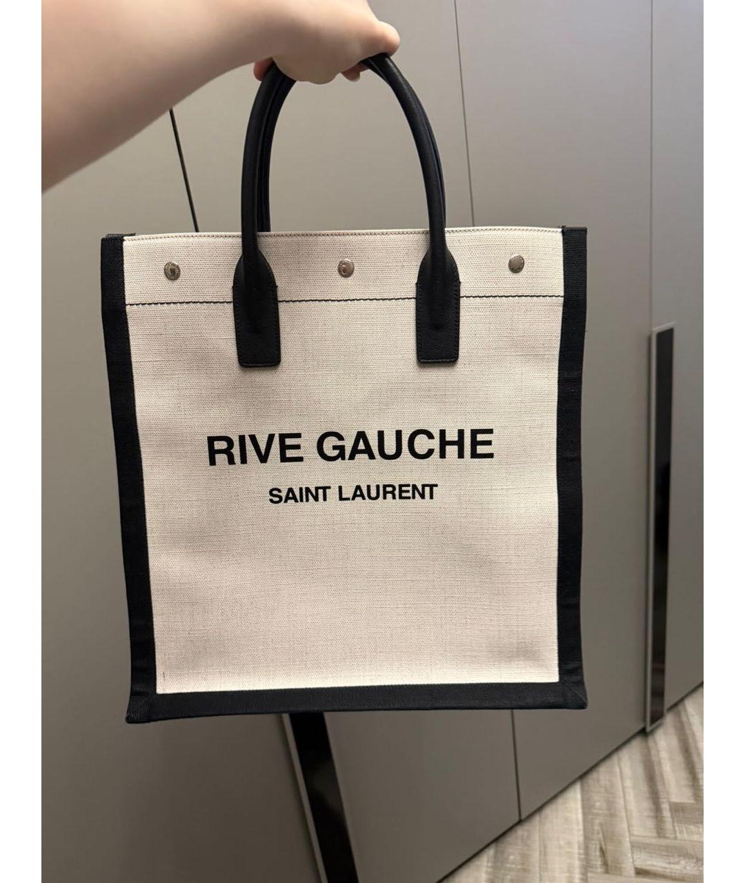 SAINT LAURENT Мульти тканевая сумка тоут, фото 5