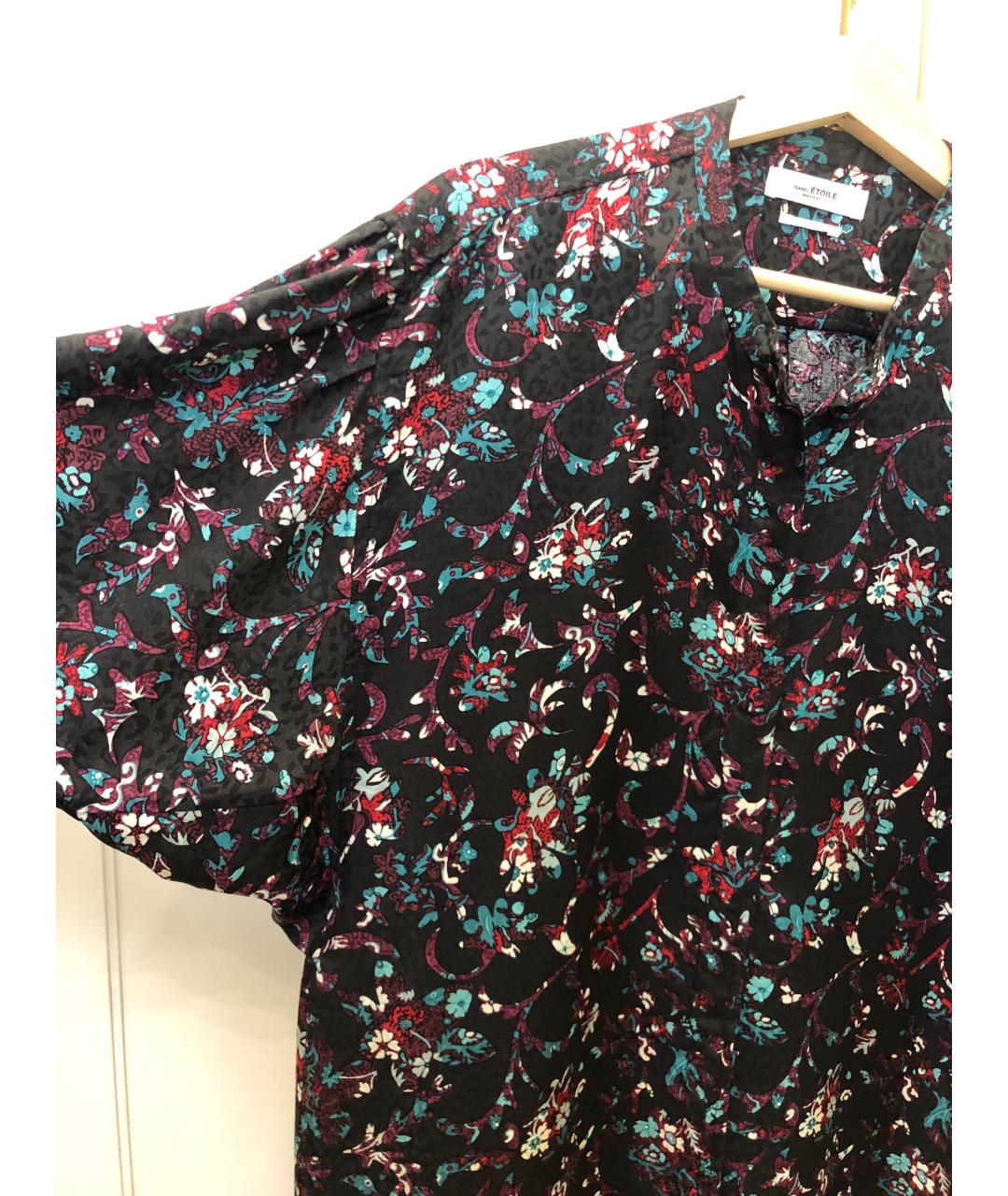 ISABEL MARANT ETOILE Черная вискозная рубашка, фото 6