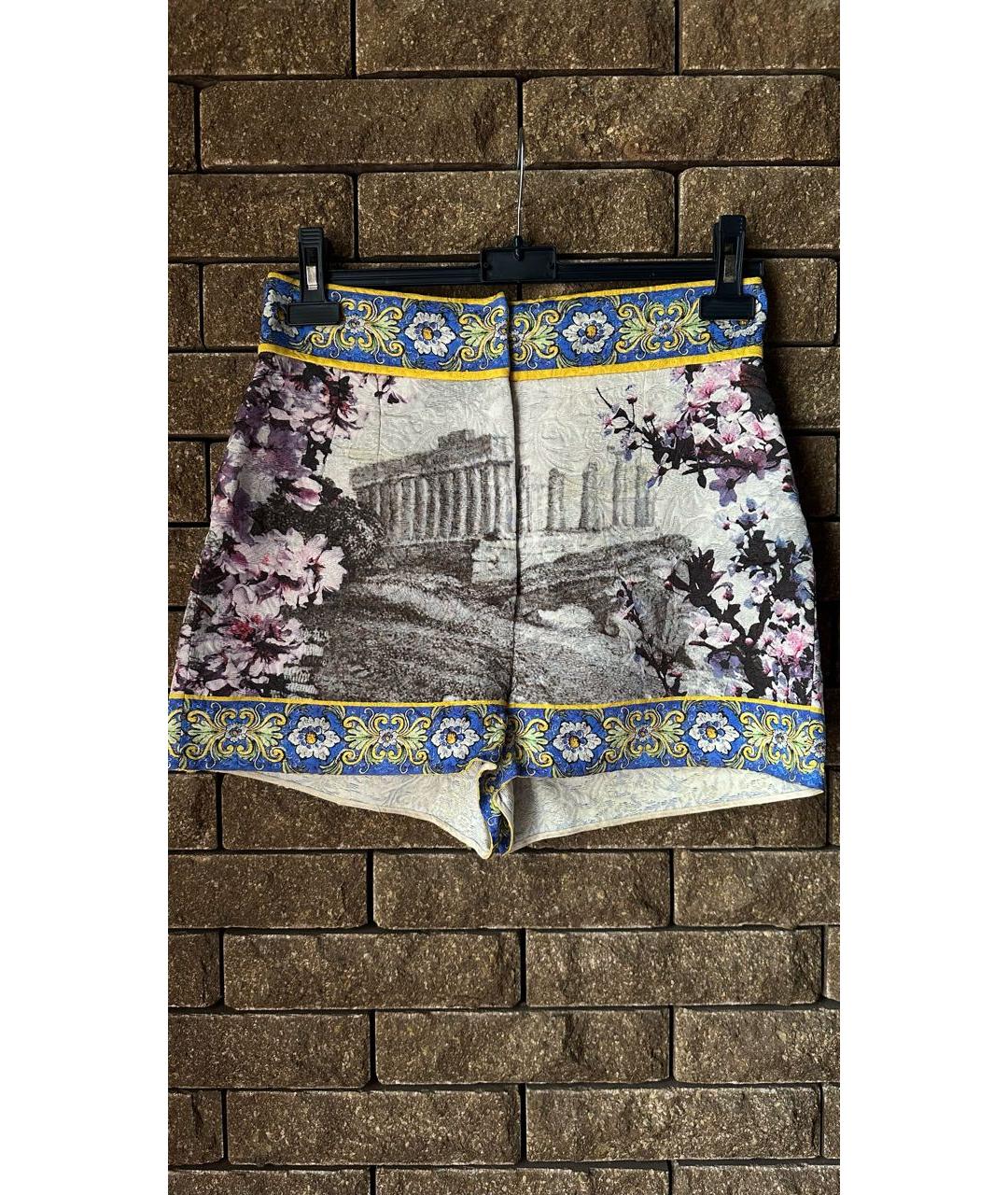 DOLCE&GABBANA Шелковый костюм с юбками, фото 10