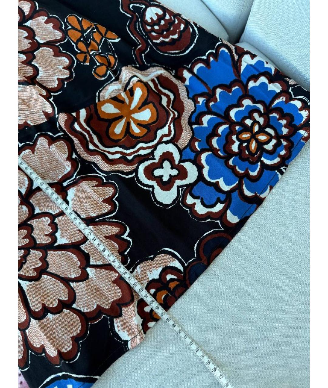 LOUIS VUITTON Черная юбка миди, фото 5