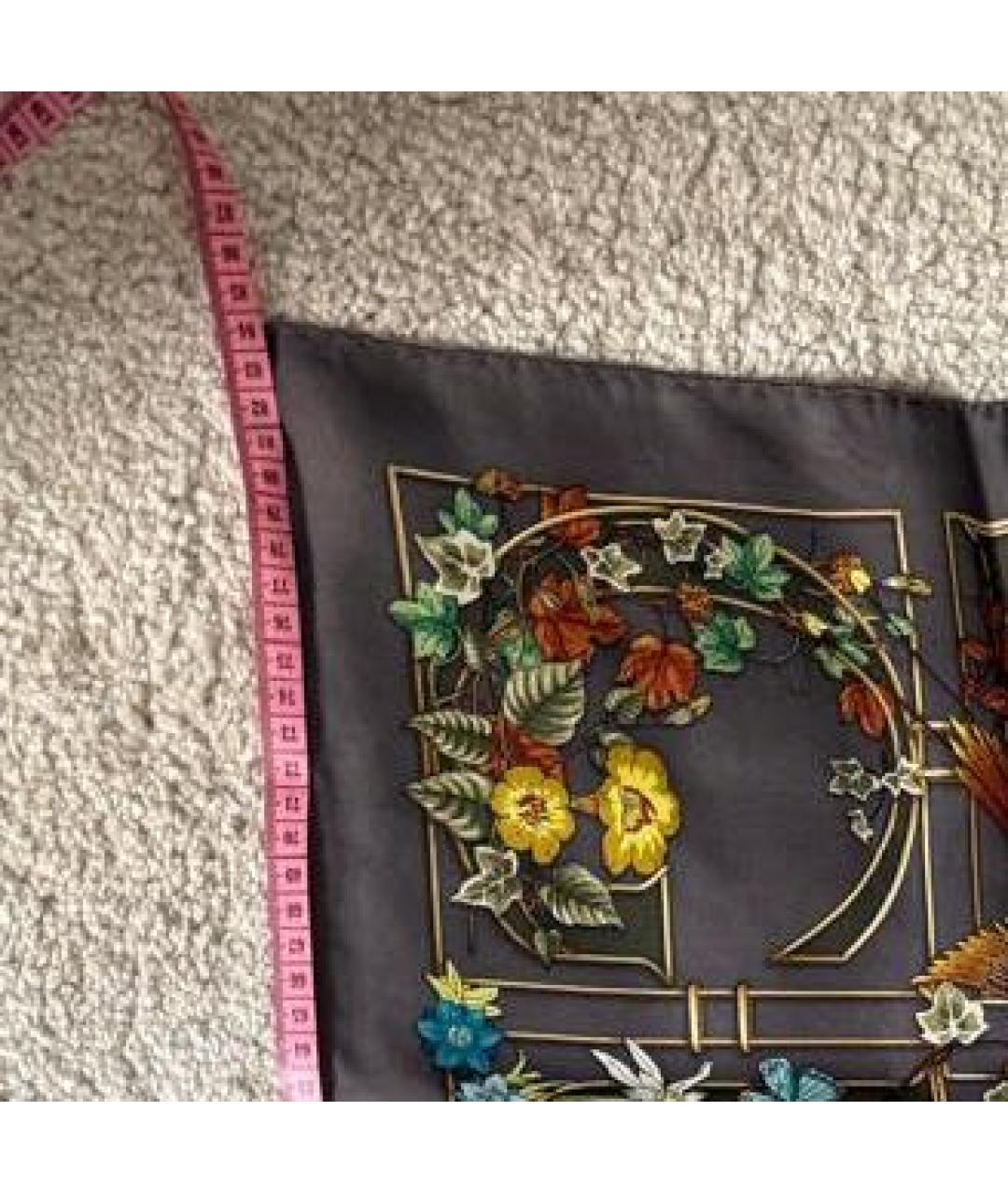 GUCCI Коричневый платок, фото 5