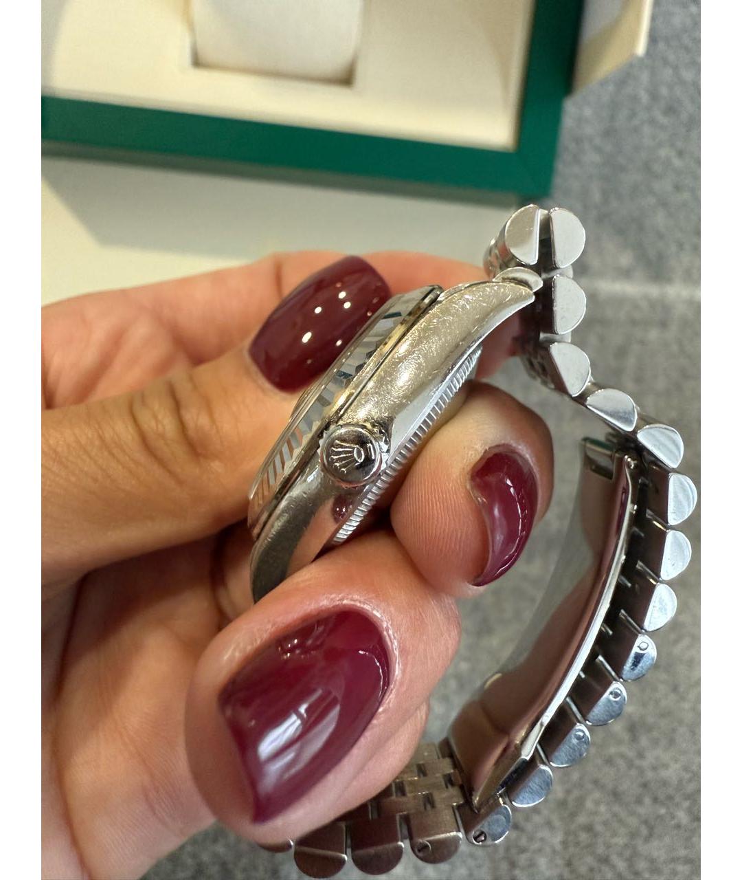 ROLEX Часы из белого золота, фото 4