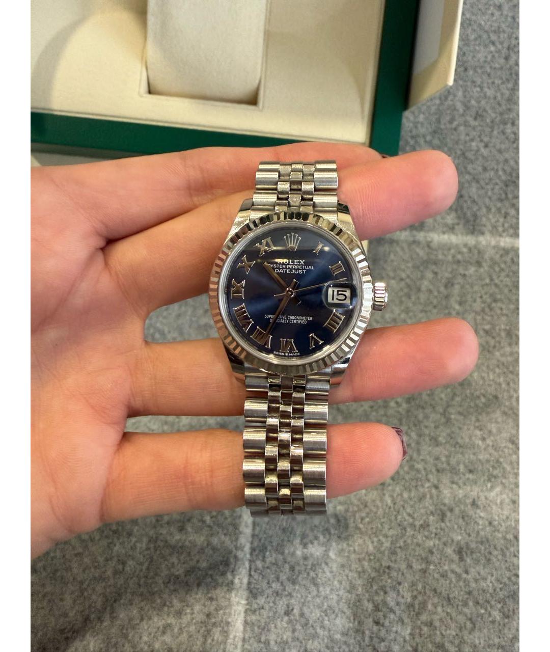 ROLEX Часы из белого золота, фото 6