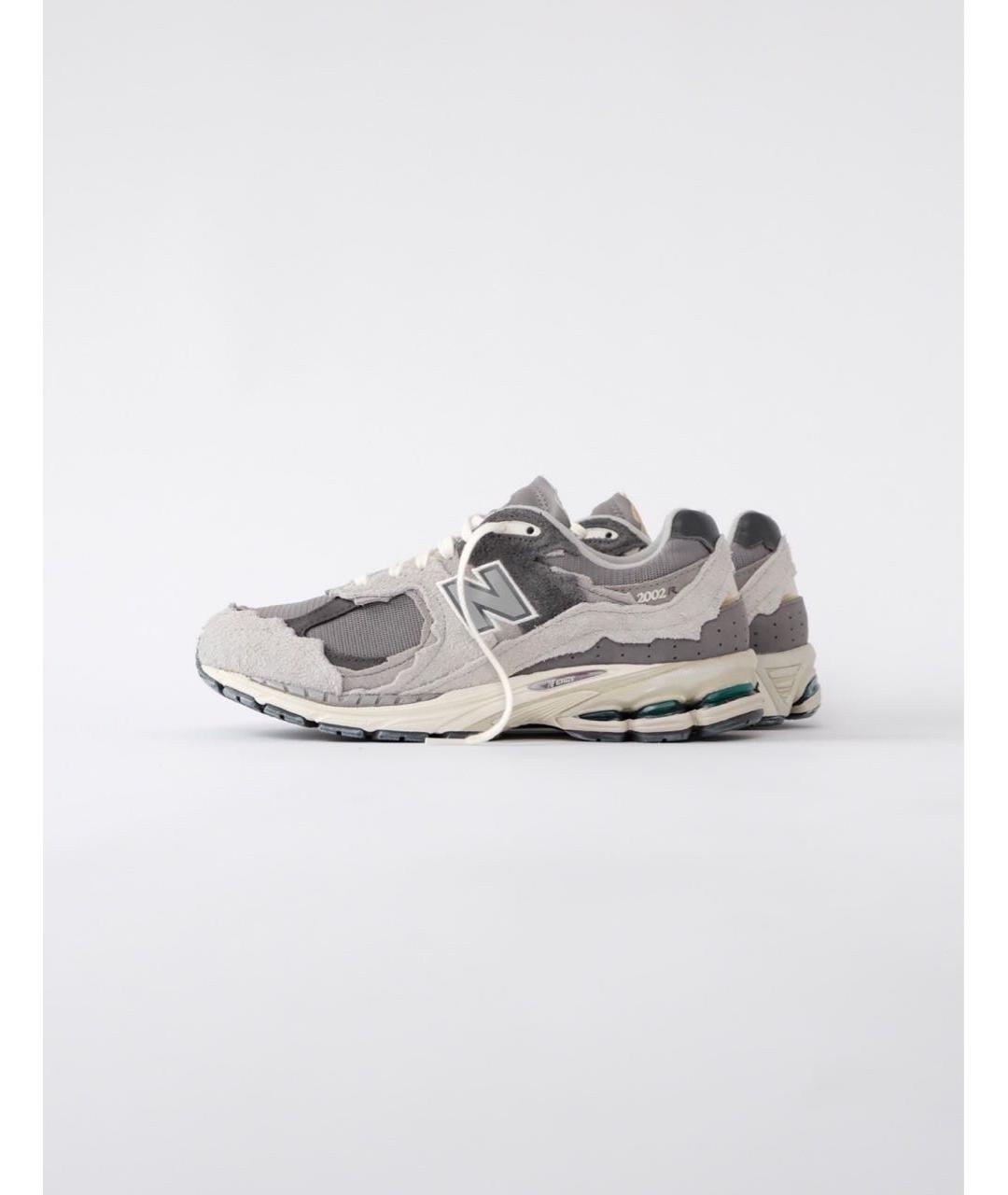 NEW BALANCE Серые замшевые низкие кроссовки / кеды, фото 6