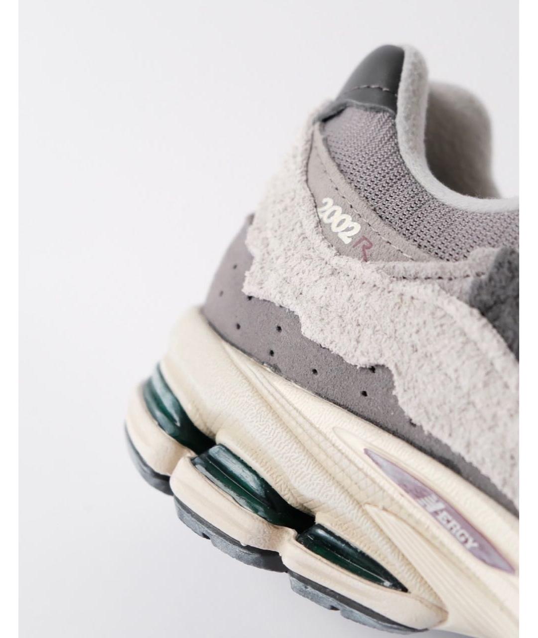 NEW BALANCE Серые замшевые низкие кроссовки / кеды, фото 8