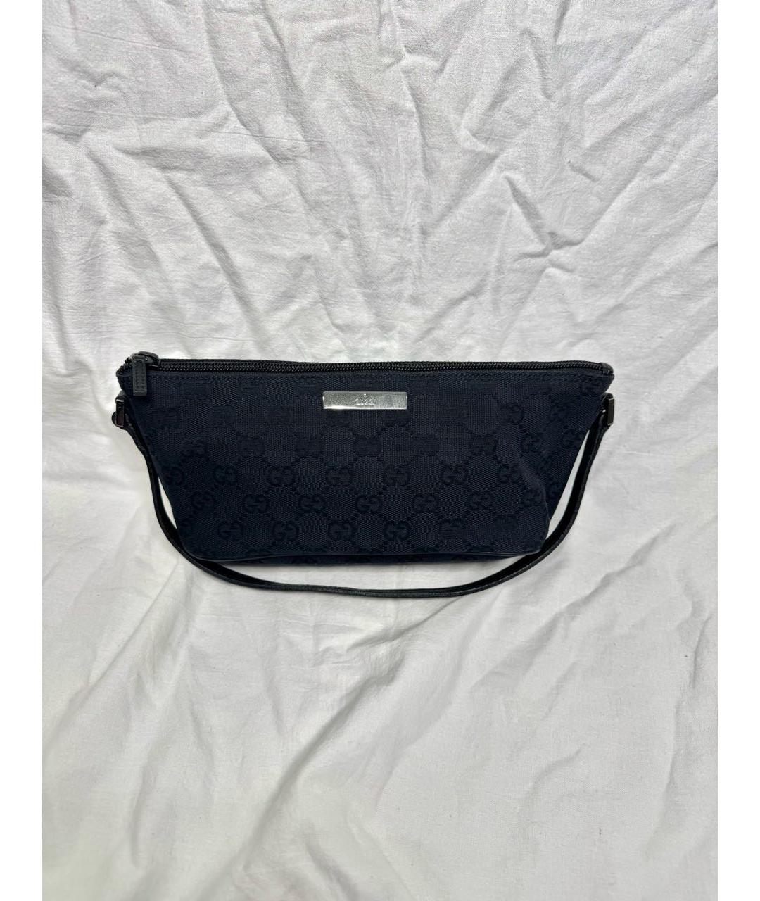 GUCCI Темно-синяя сумка с короткими ручками, фото 9