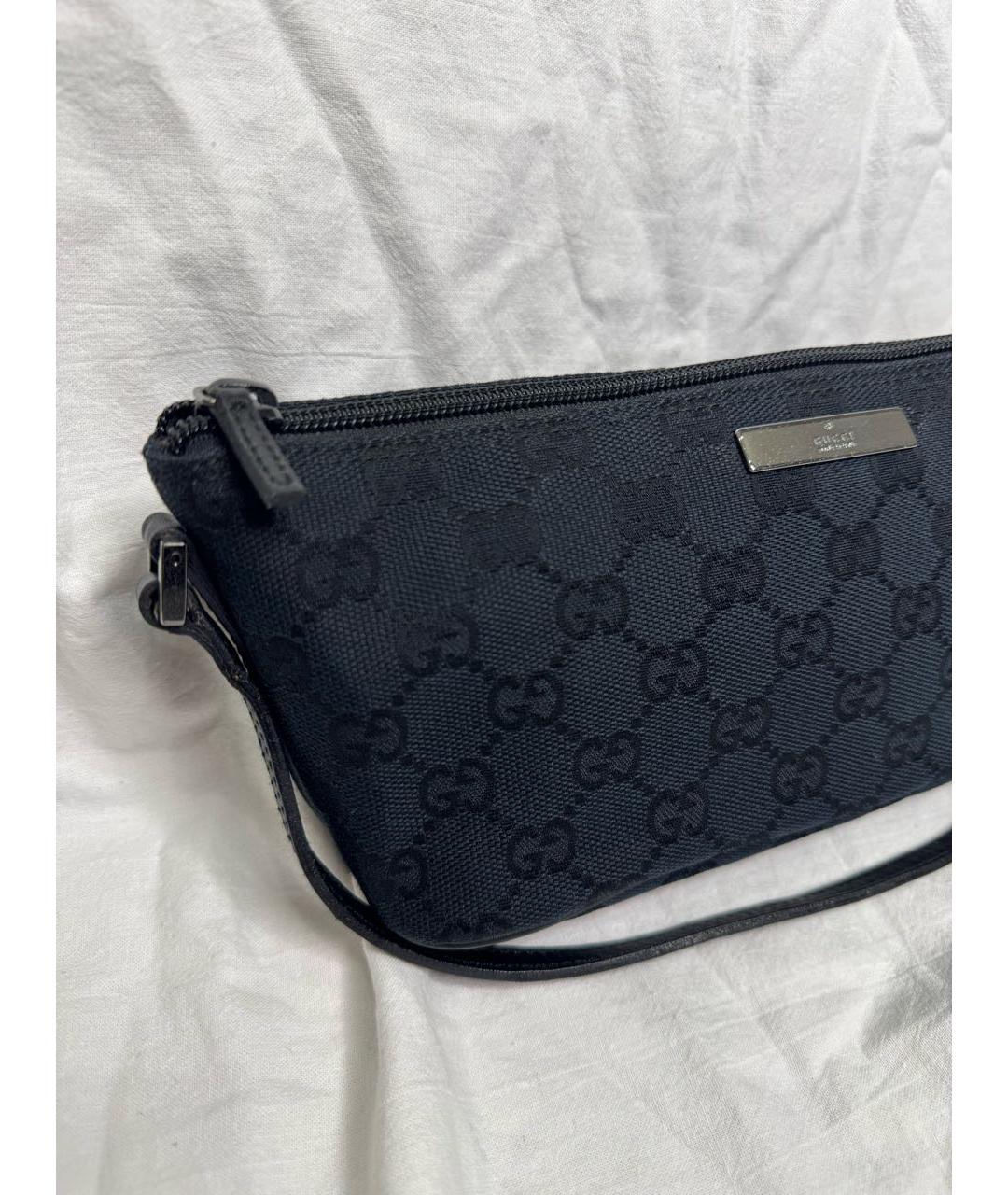 GUCCI Темно-синяя сумка с короткими ручками, фото 2