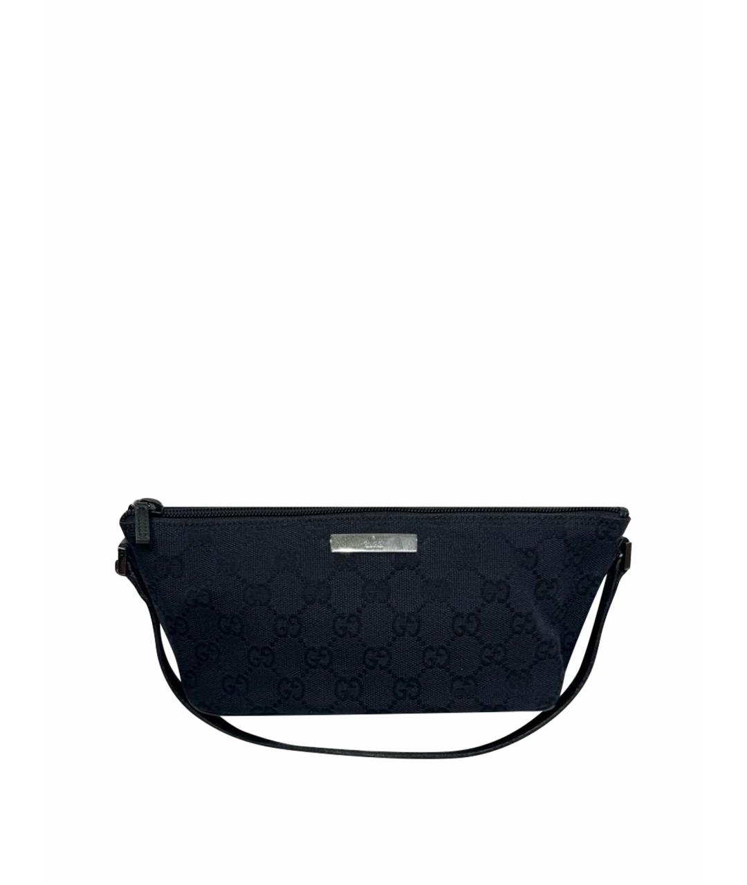 GUCCI Темно-синяя сумка с короткими ручками, фото 1