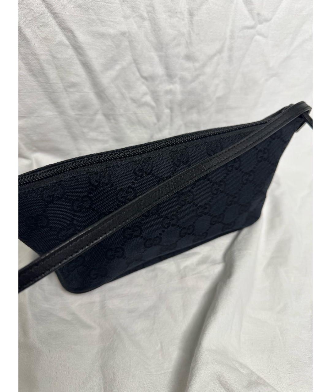 GUCCI Темно-синяя сумка с короткими ручками, фото 5
