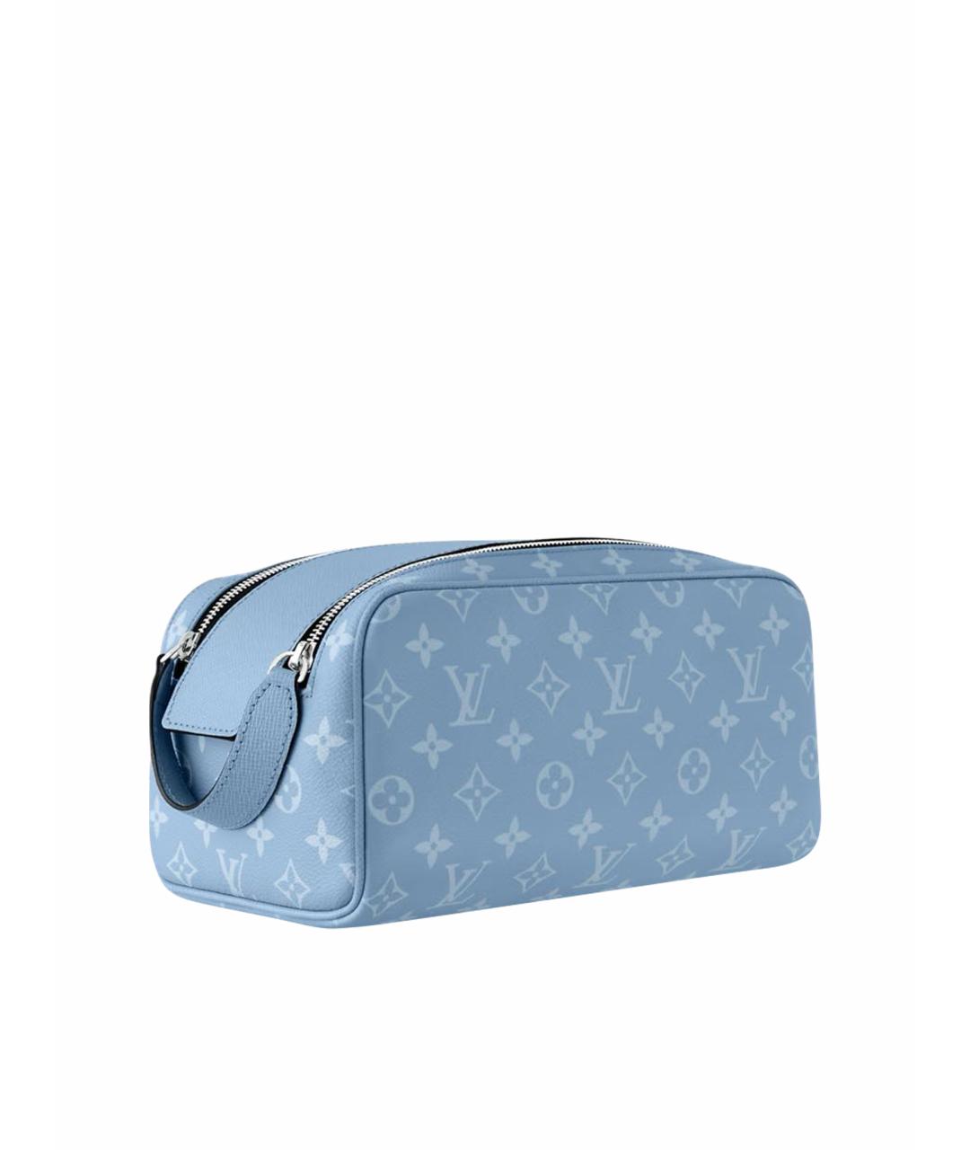 LOUIS VUITTON Голубая косметичка, фото 1