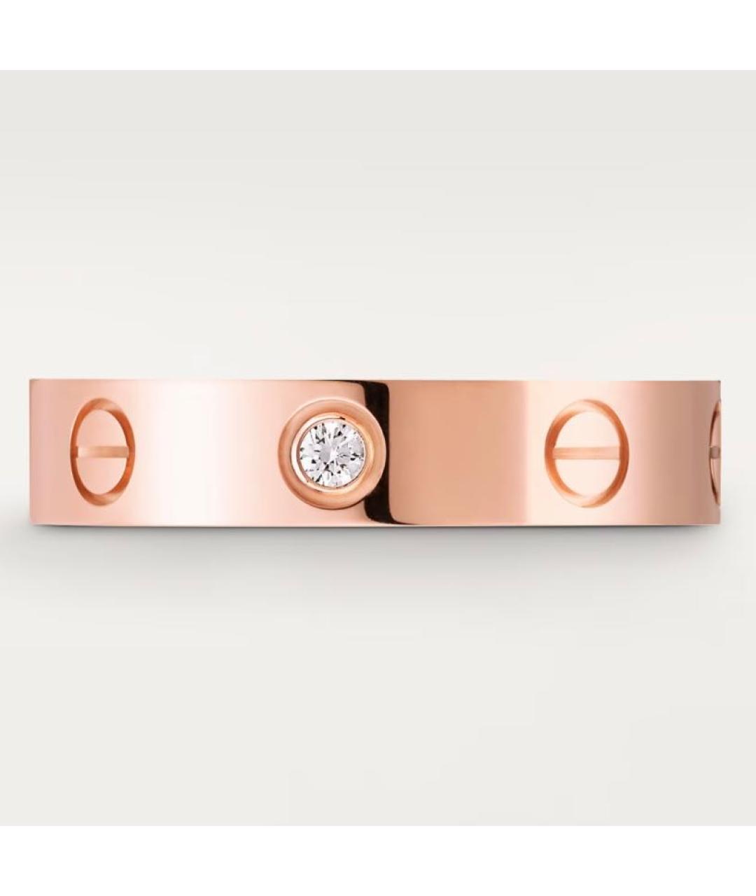 CARTIER Золотое кольцо из розового золота, фото 3