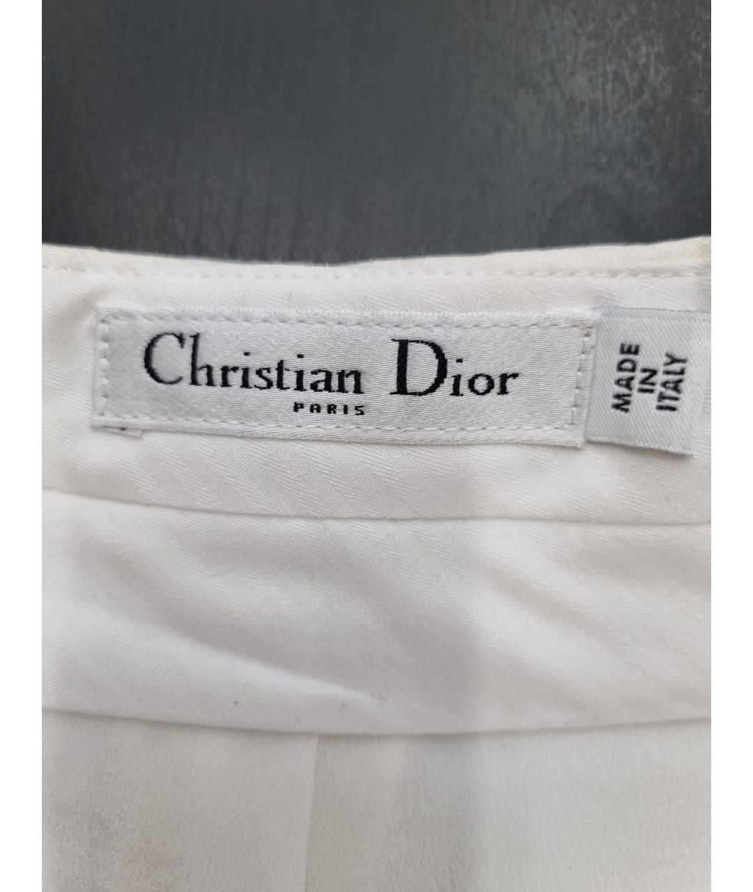 CHRISTIAN DIOR Шерстяные шорты, фото 3