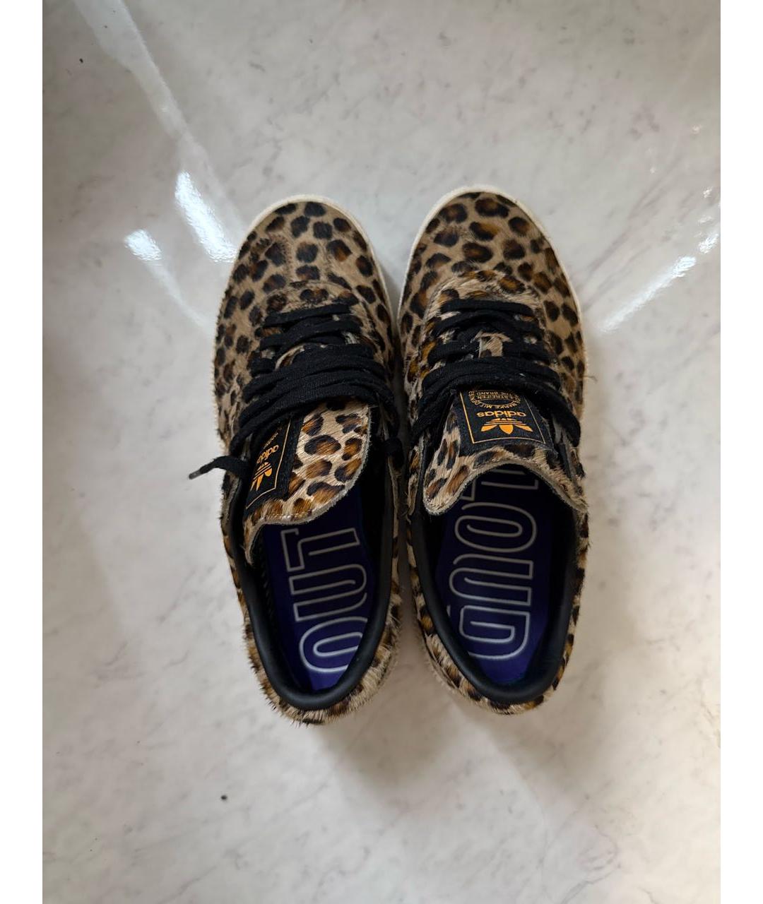 ADIDAS Бежевые кеды, фото 3