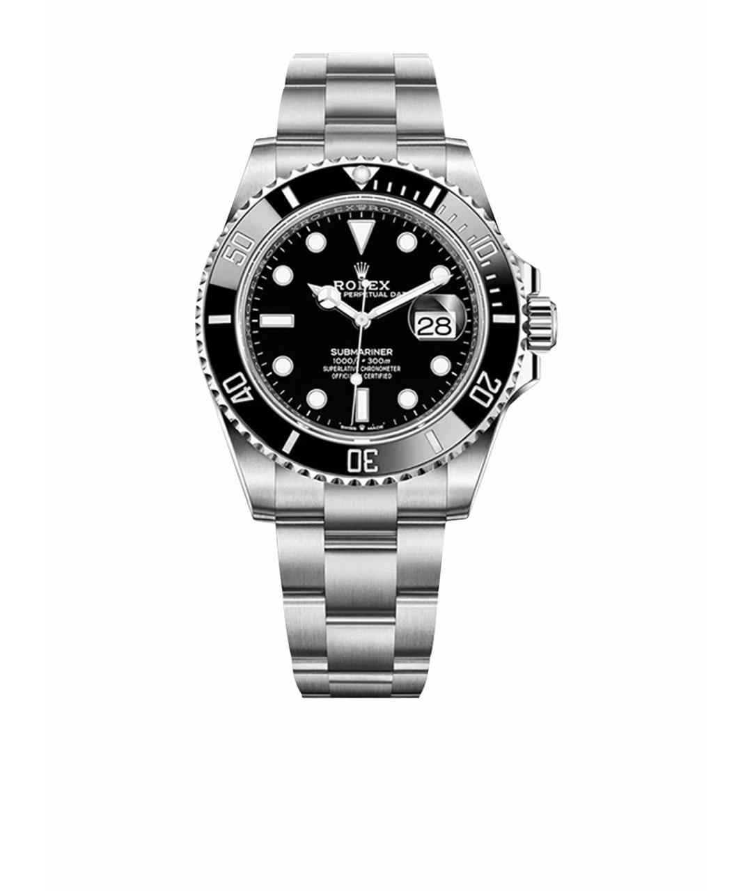 ROLEX Черные часы, фото 1