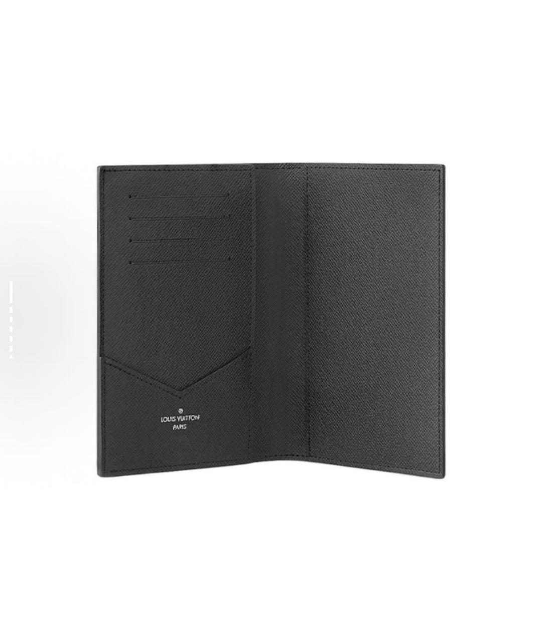 LOUIS VUITTON Черный кардхолдер, фото 4