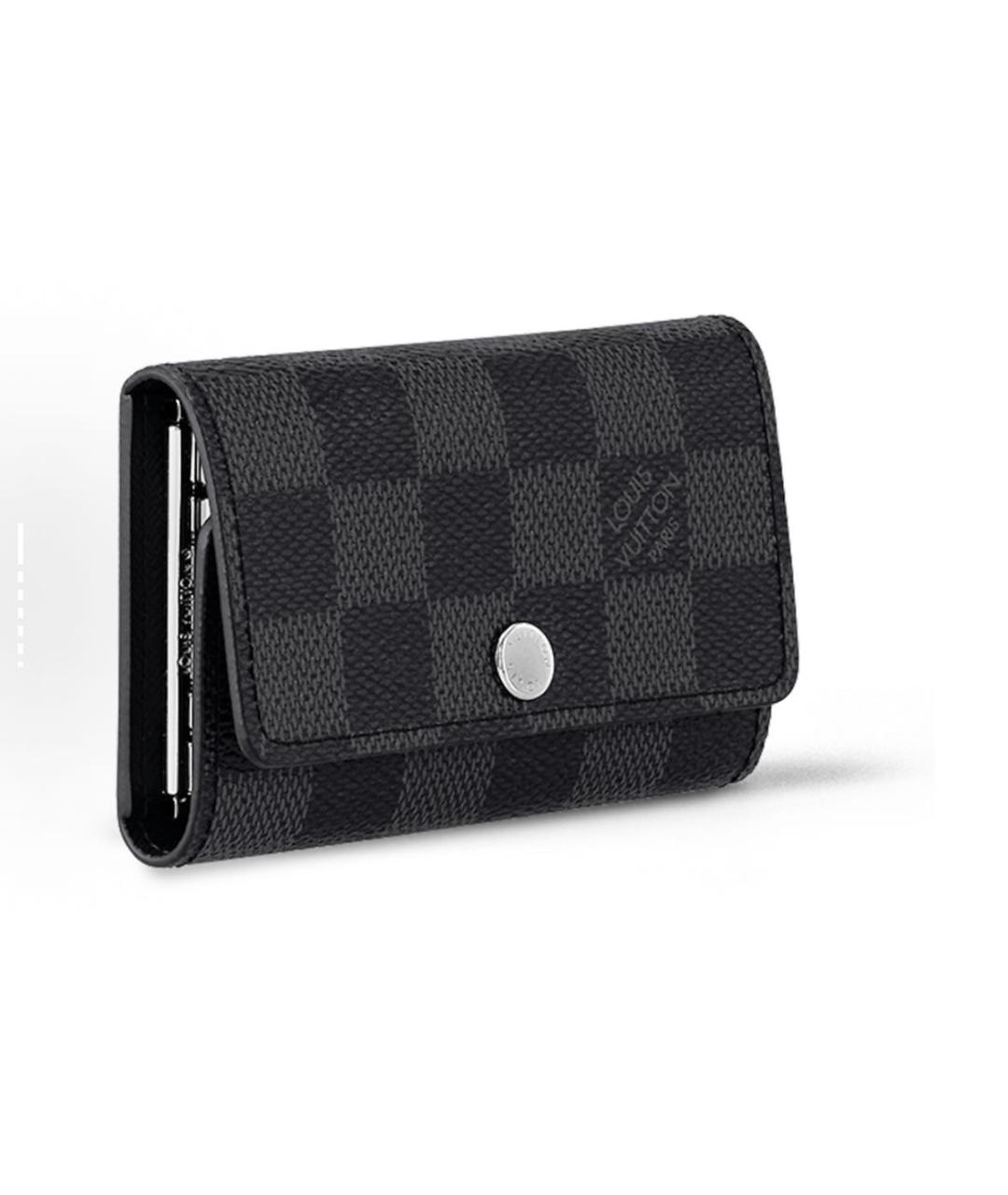 LOUIS VUITTON Черный кошелек, фото 2