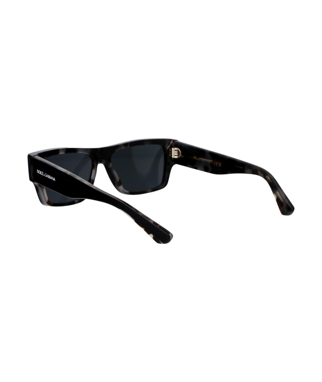 DOLCE&GABBANA Черные пластиковые солнцезащитные очки, фото 4