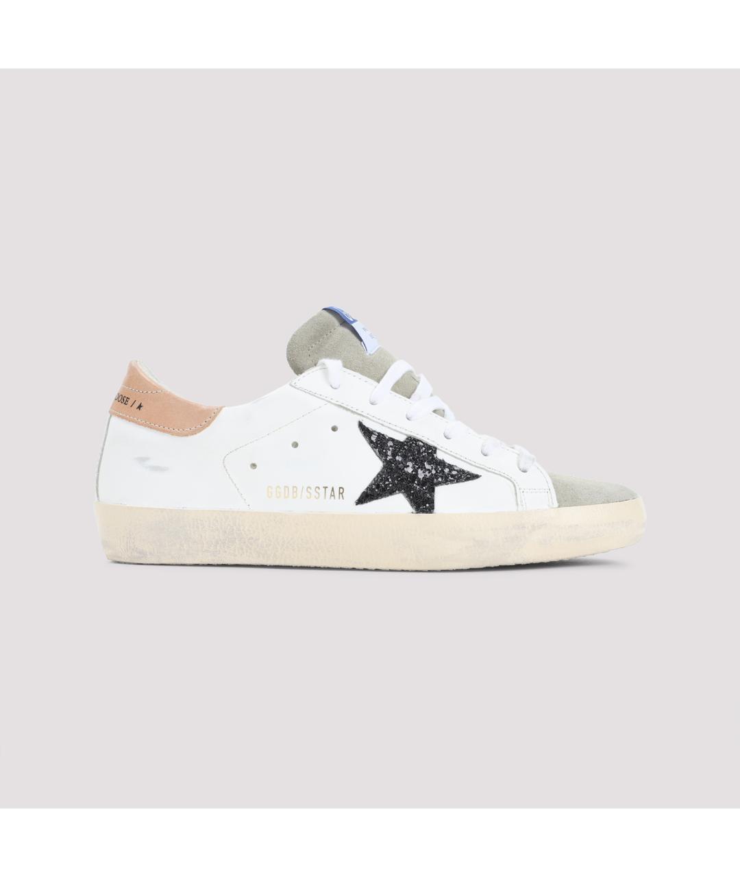 GOLDEN GOOSE DELUXE BRAND Белые кожаные кеды, фото 2
