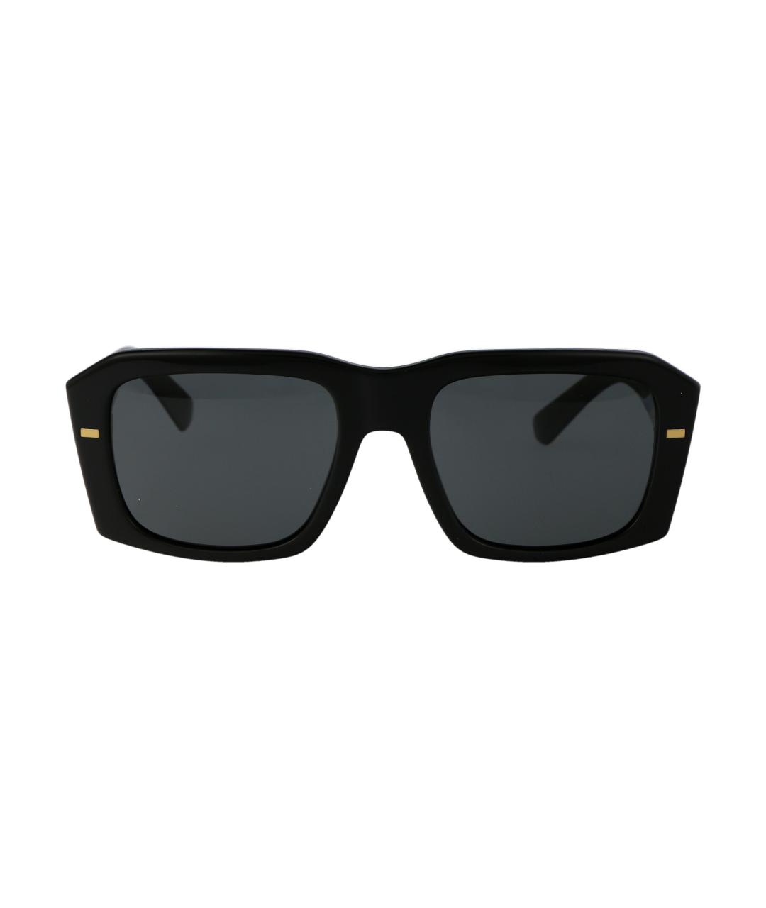 DOLCE&GABBANA Черные пластиковые солнцезащитные очки, фото 1