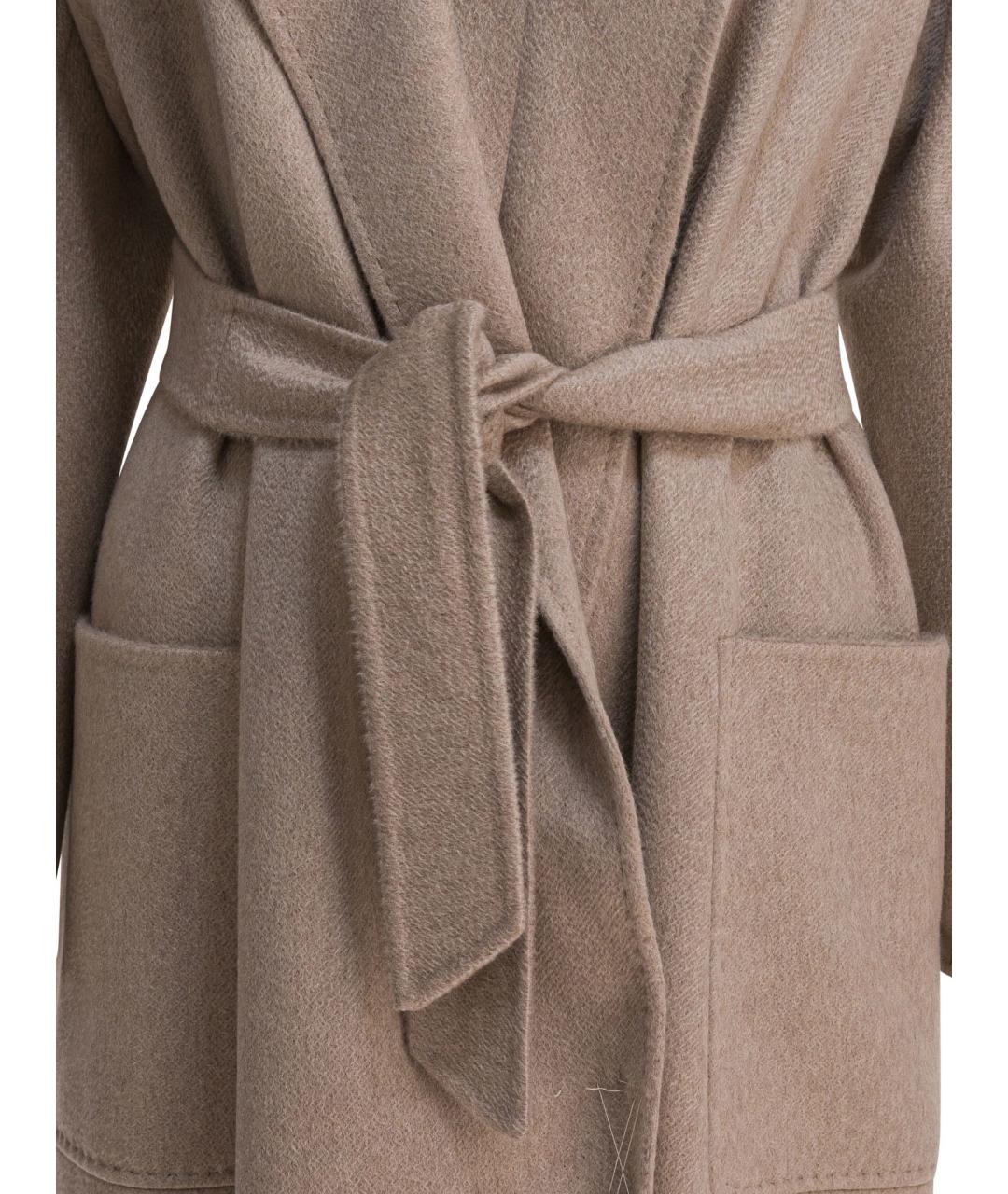 MAX MARA Бежевое кашемировое пальто, фото 3