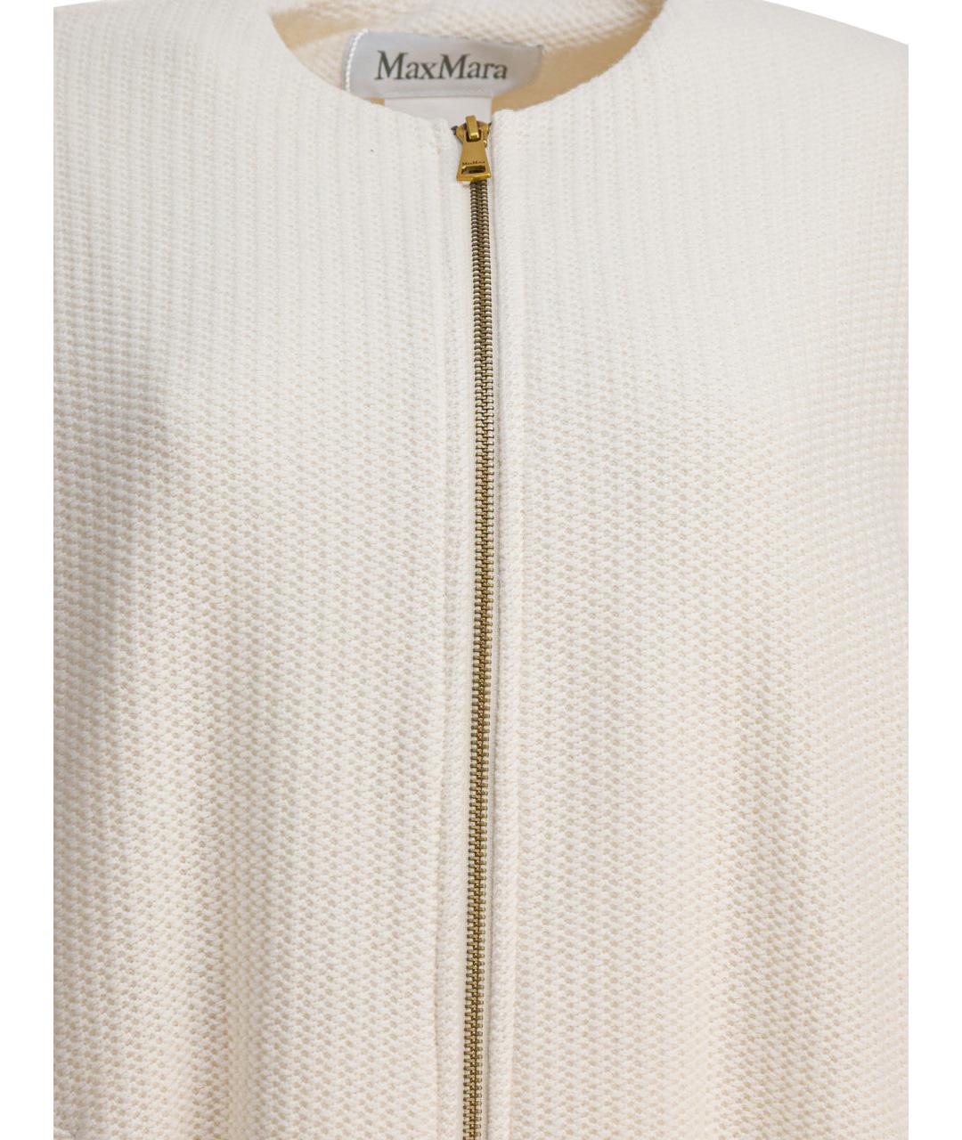 MAX MARA Бежевая шерстяная куртка, фото 3